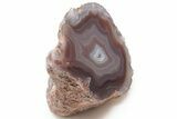 Attractive, Polished Banded Laguna Agate - Mexico #198575-2